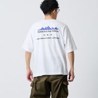 01 WHITE&&モデル身長：168cm 着用サイズ：L&&