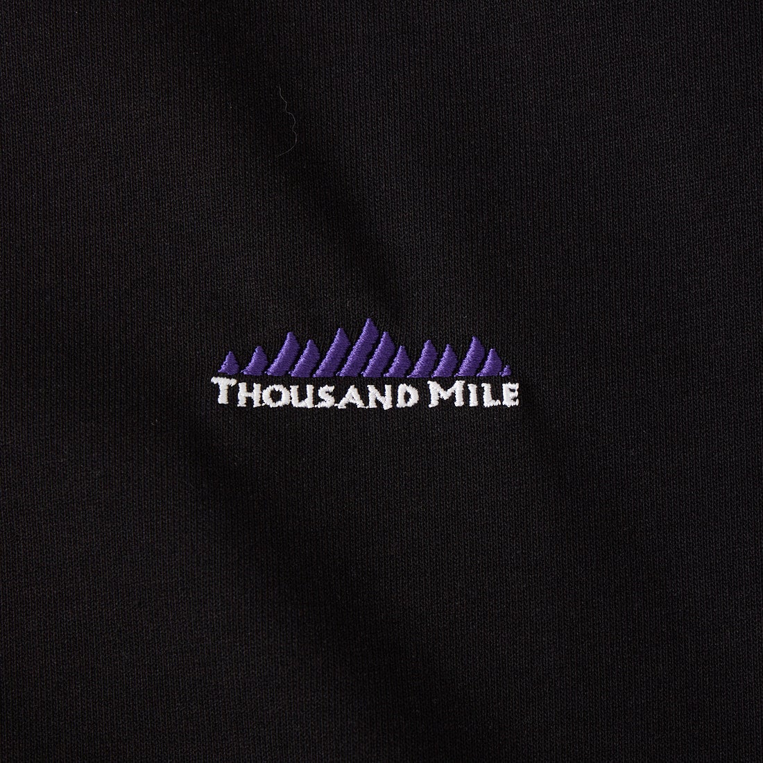 THOUSAND MILE [サウザンド マイル] ブランドロゴ バックプリント ショートスリーブTシャツ [TM261TC00460] 09 BLACK