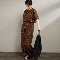 93 FLOWER&&モデル身長：150cm 着用サイズ：F&&