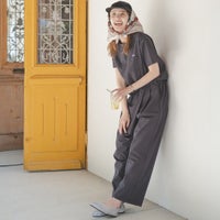 19 CHARCOA&&モデル身長：167cm 着用サイズ：F&&