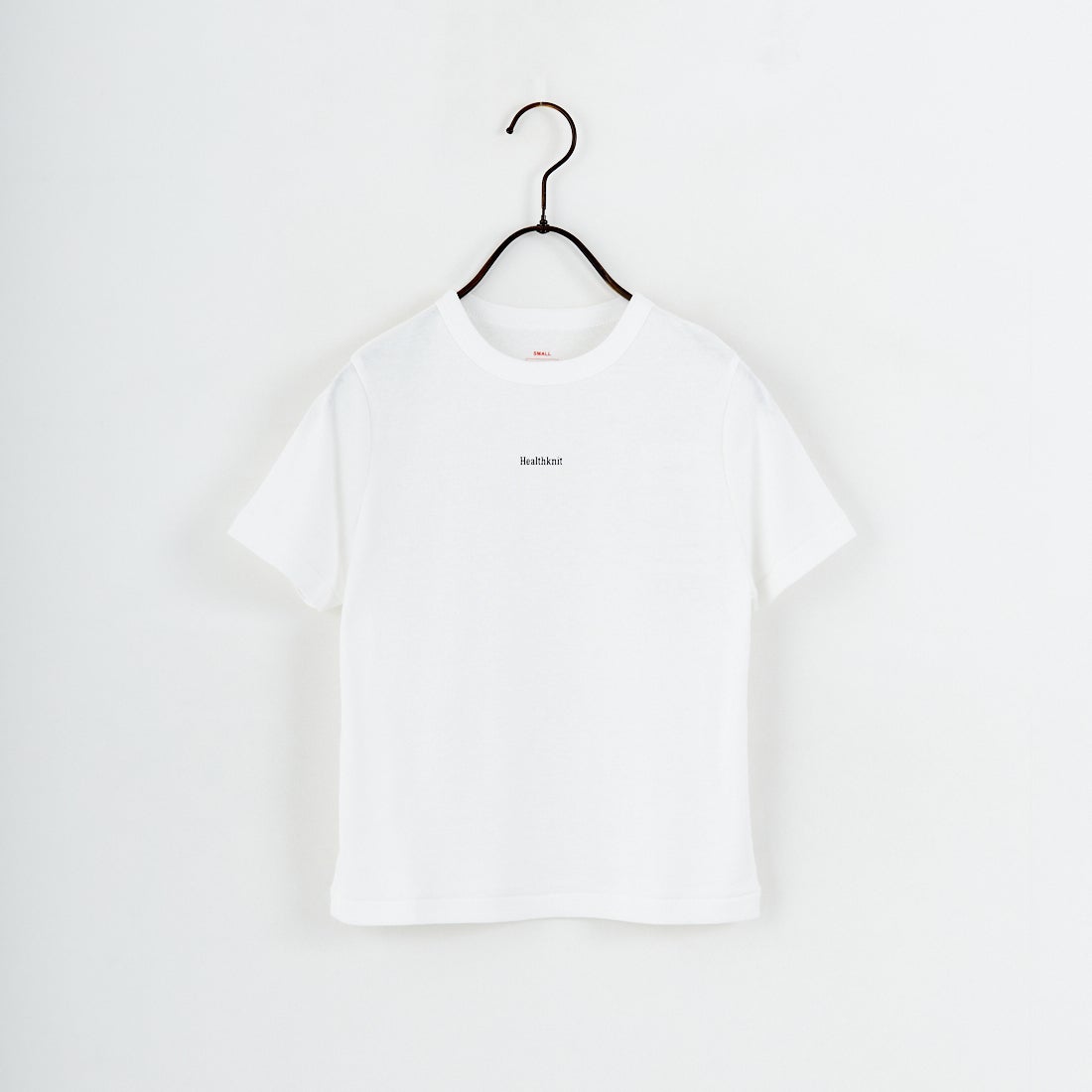 Health knit [ヘルスニット] 別注 ミニロゴ コンパクトTシャツ [HR26S-L312IN-JF] OFF WHITE