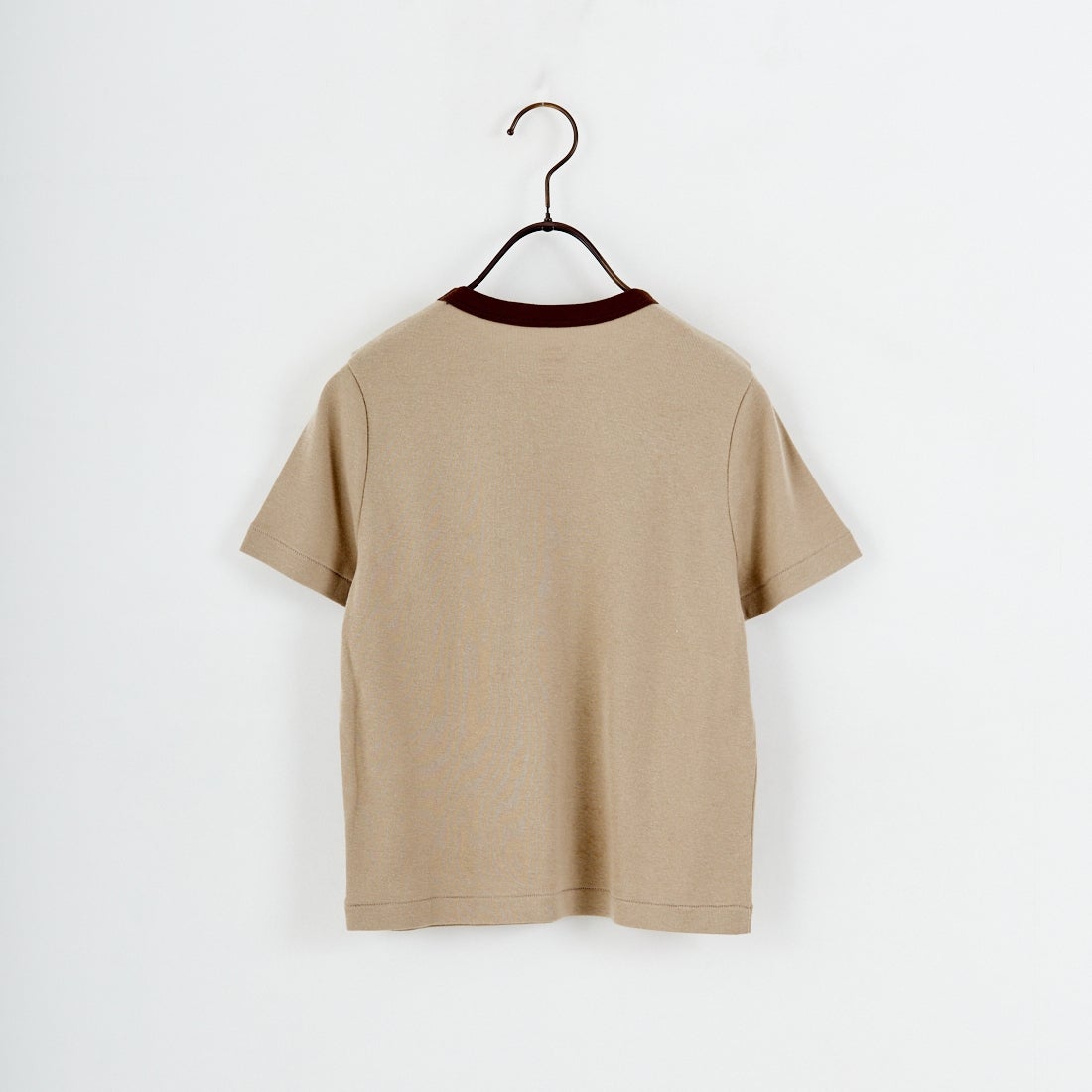 Health knit [ヘルスニット] 別注 ミニロゴ コンパクトTシャツ [HR26S-L312IN-JF] BEIGE