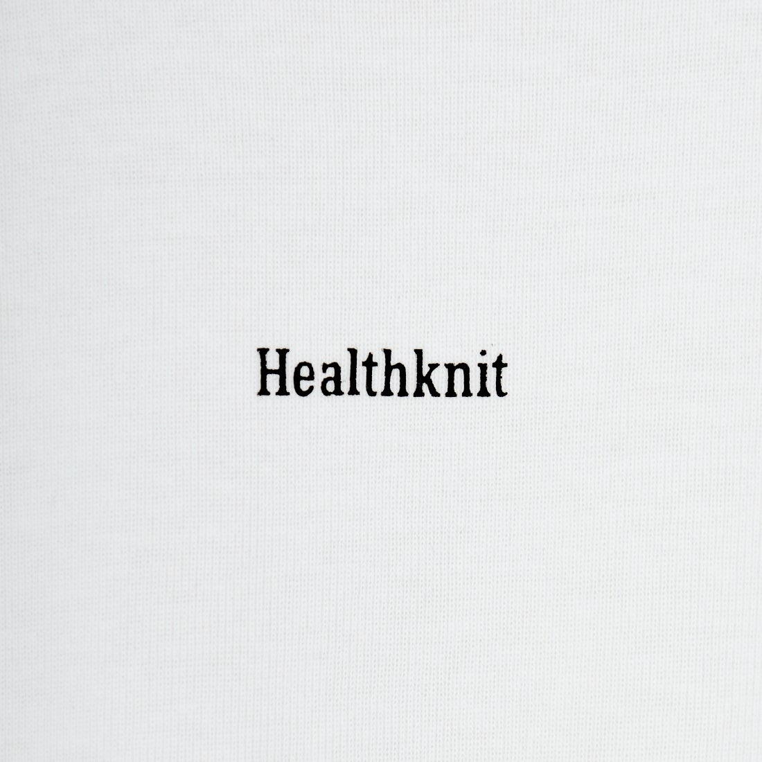 Health knit [ヘルスニット] 別注 ミニロゴ コンパクトTシャツ [HR26S-L312IN-JF] OFF WHITE