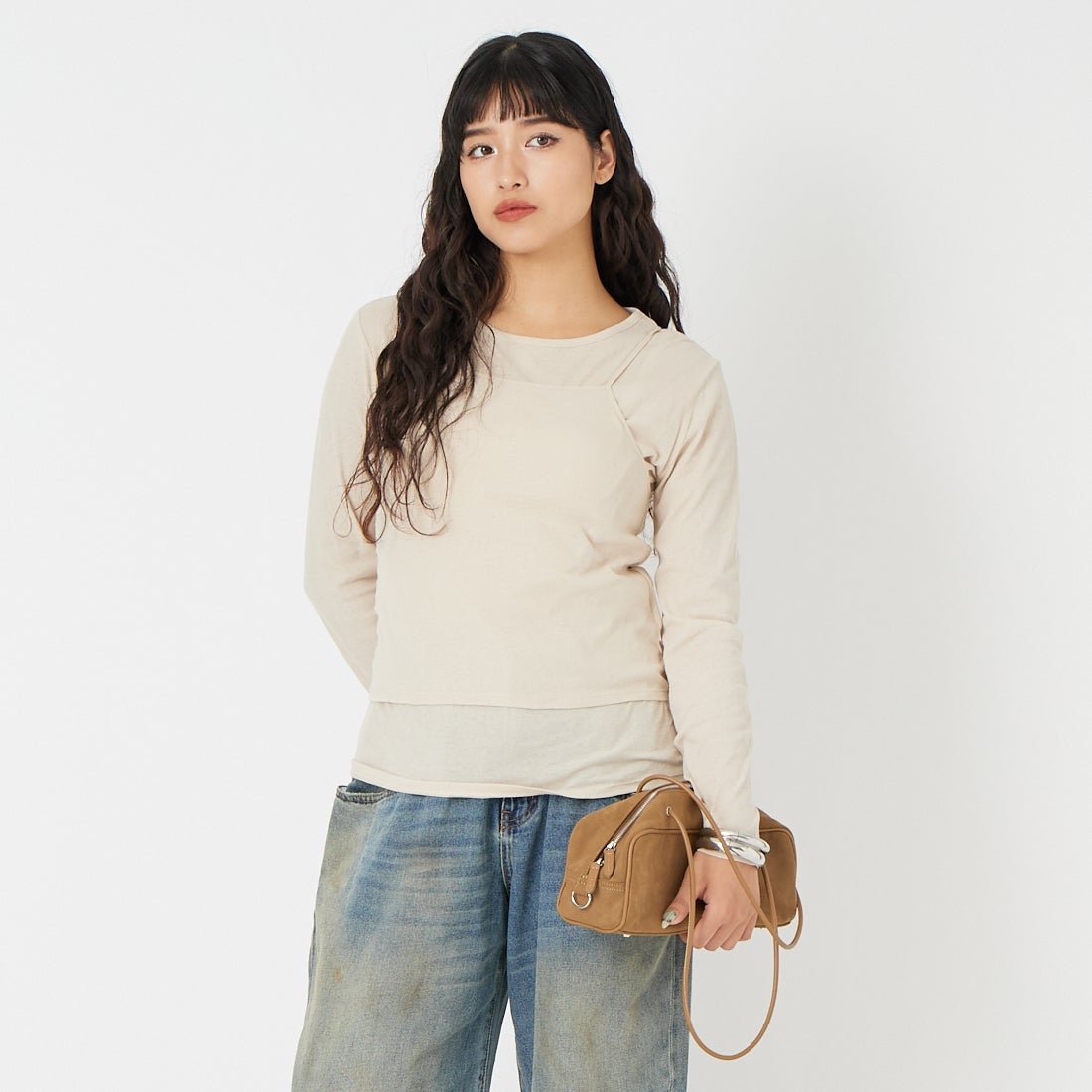 Health knit [ヘルスニット] キャミソール&ロングスリーブTシャツ