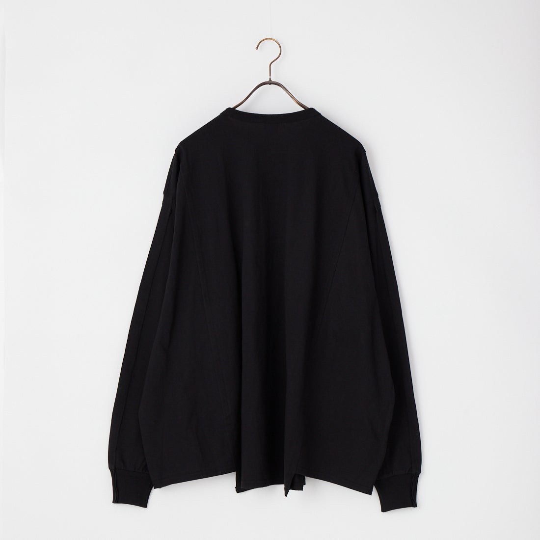 Health knit [ヘルスニット] OLD PARK コラボロングスリーブTシャツ [HR-OLD01] 09 BLACK