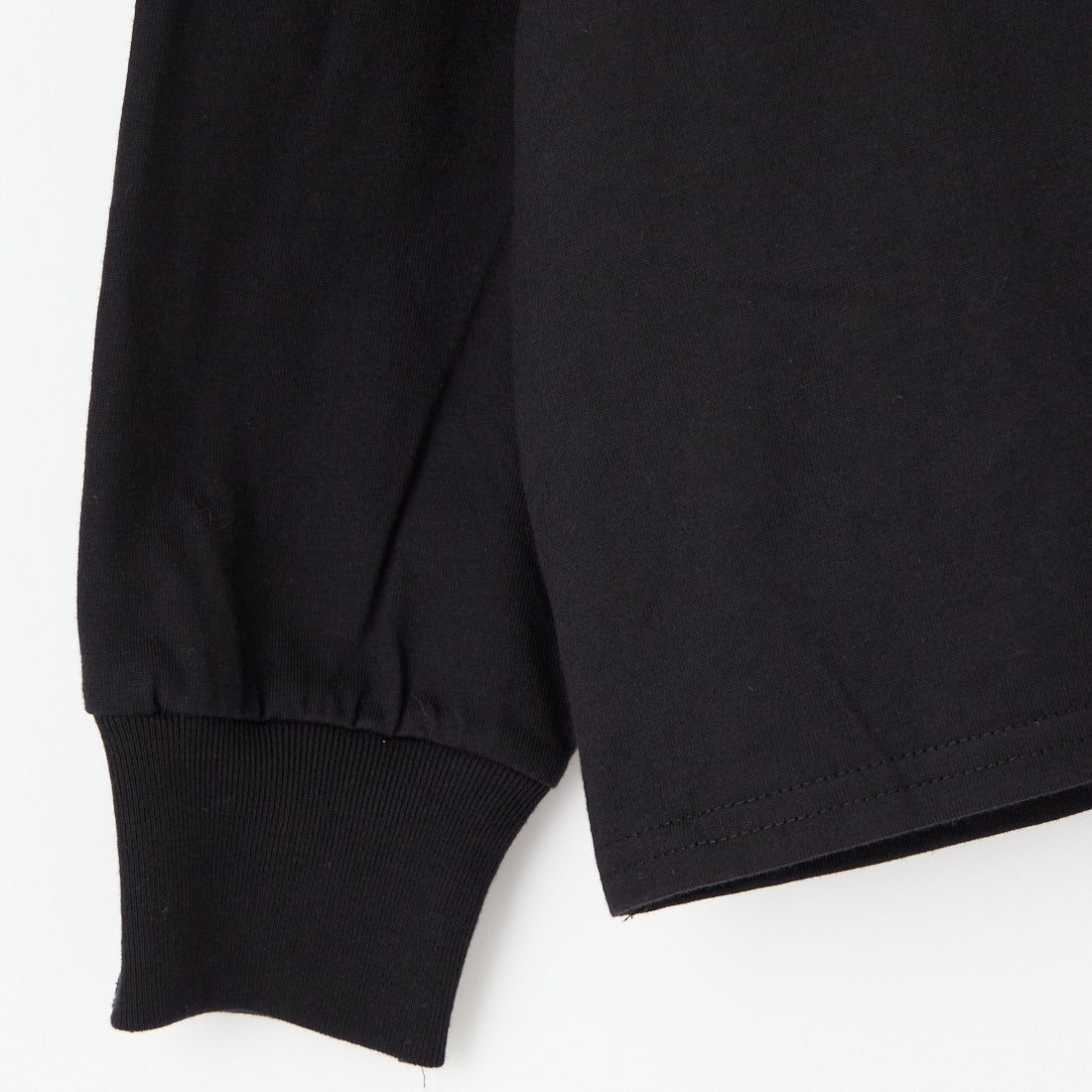 Health knit [ヘルスニット] OLD PARK コラボロングスリーブTシャツ [HR-OLD01] 09 BLACK