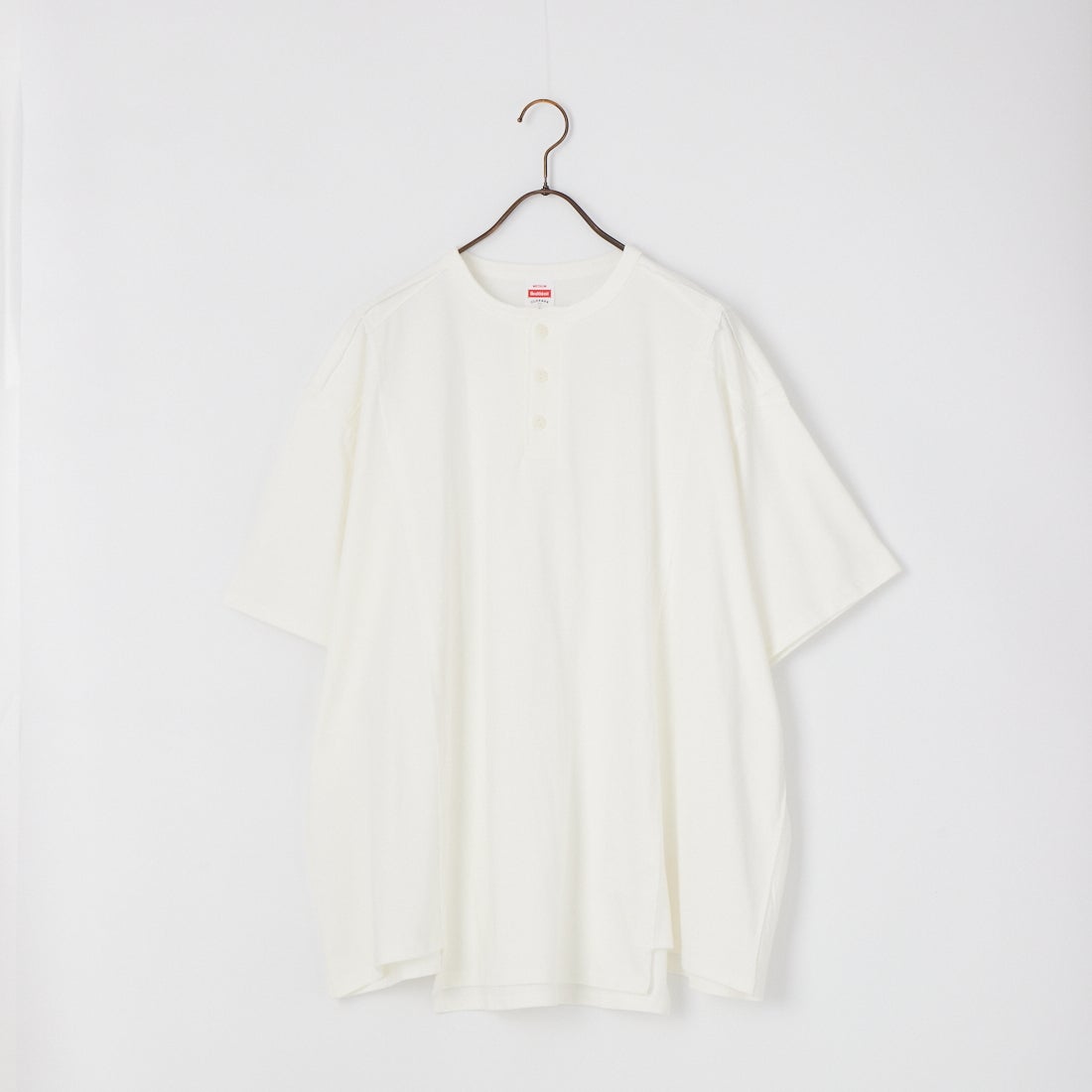 Health knit [ヘルスニット] ヘンリーネック ボーダーTシャツ [HR25S