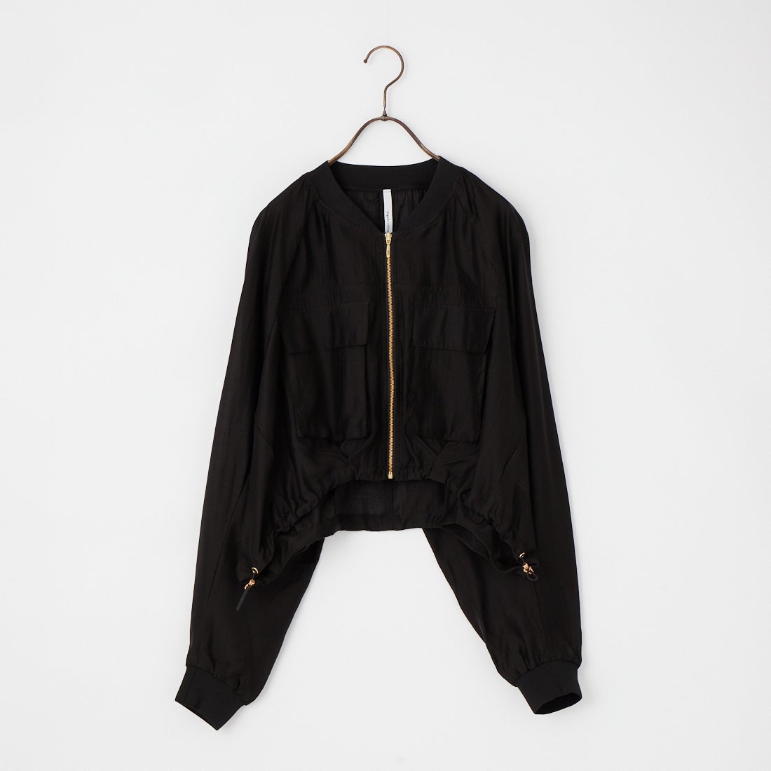 DIGNITE COLLIER [ディニテコリエ] ドルマンスリーブシアーブルゾン [80267214] 004 ﾌﾞﾗｯｸ