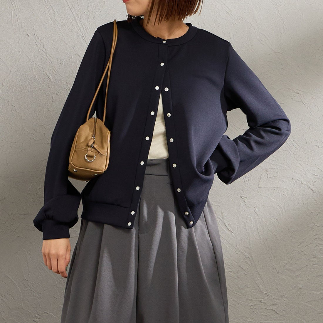 77 NAVY77 NAVY&&モデル身長：159cm 着用サイズ：F&&