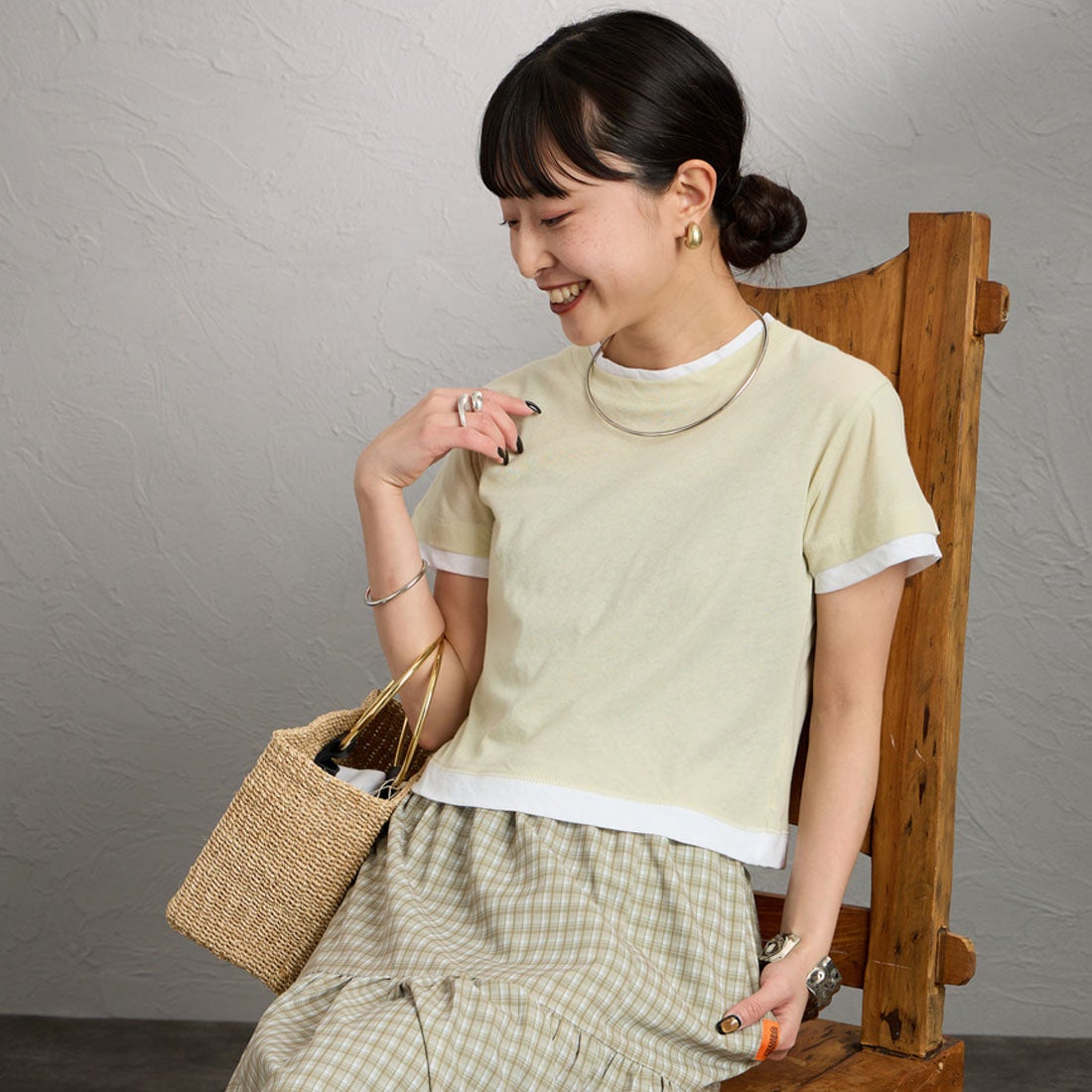 37 SAG/OFF&&モデル身長：150cm 着用サイズ：F&&