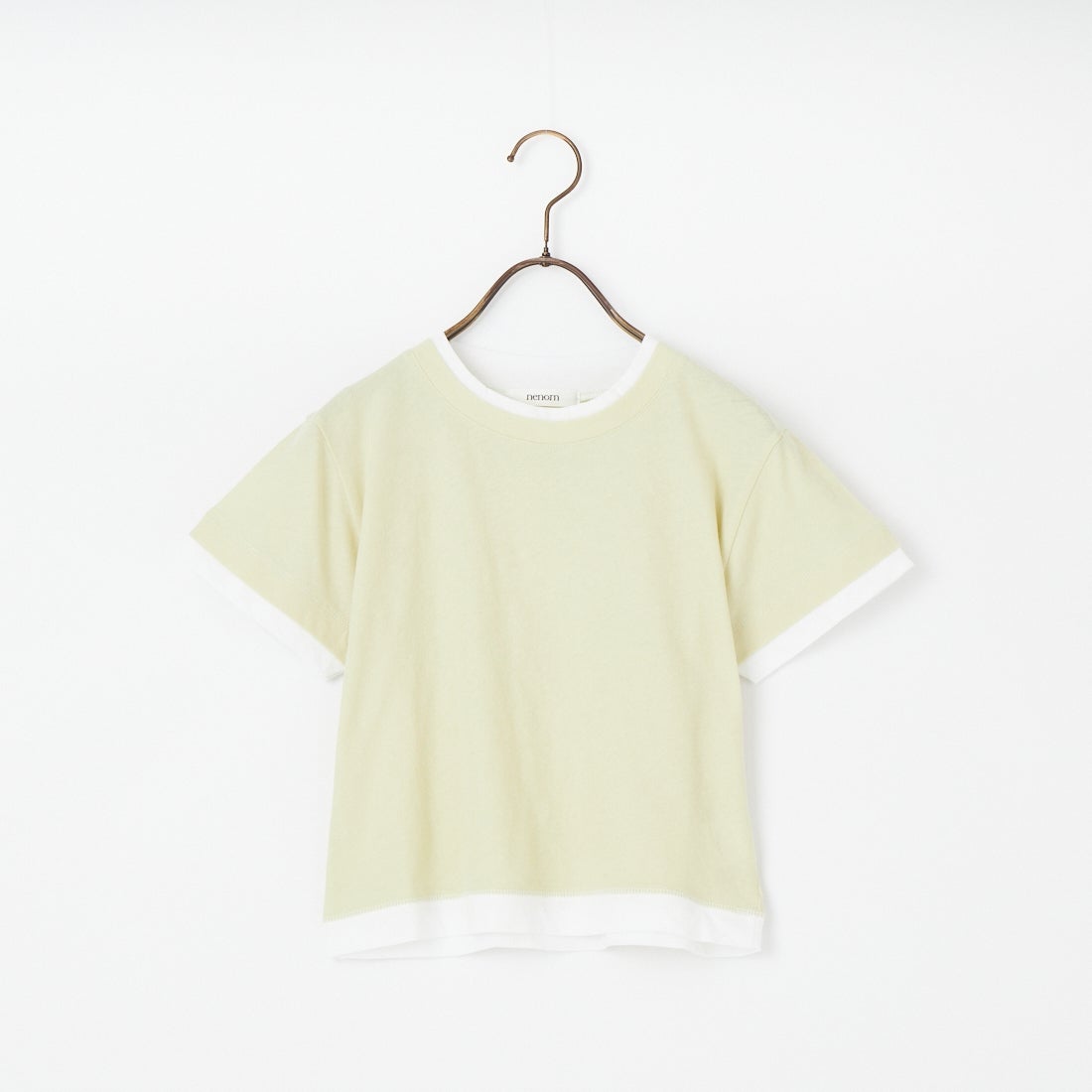 nenom [ネノム] 配色シア―コンパクトTシャツ [NE26322007] 37 SAG/OFF