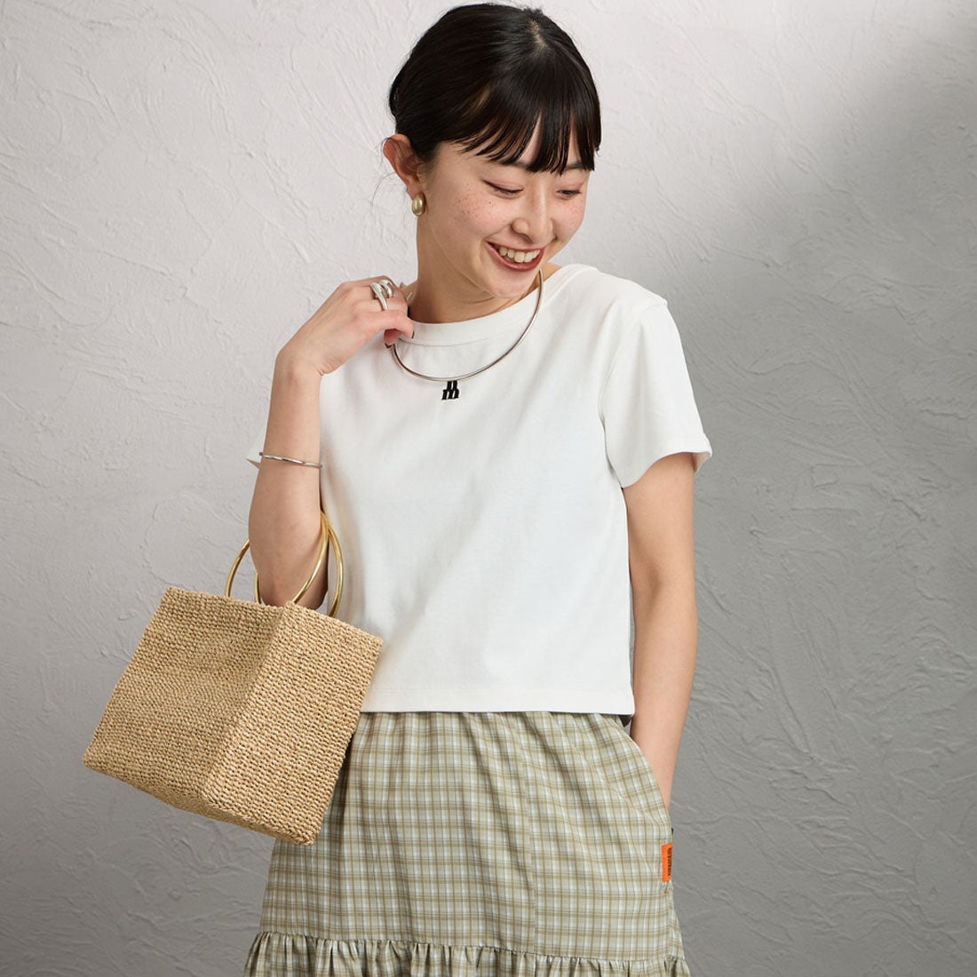 02 OFF&&モデル身長：150cm 着用サイズ：F&&