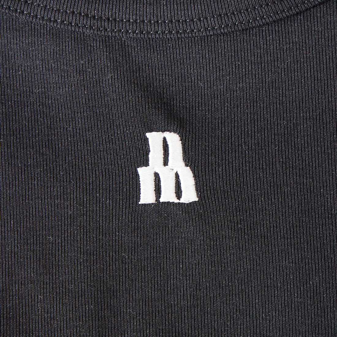 nenom [ネノム] ワンポイントロゴ刺繍 ミニTシャツ [NE26322002] 09 BLACK