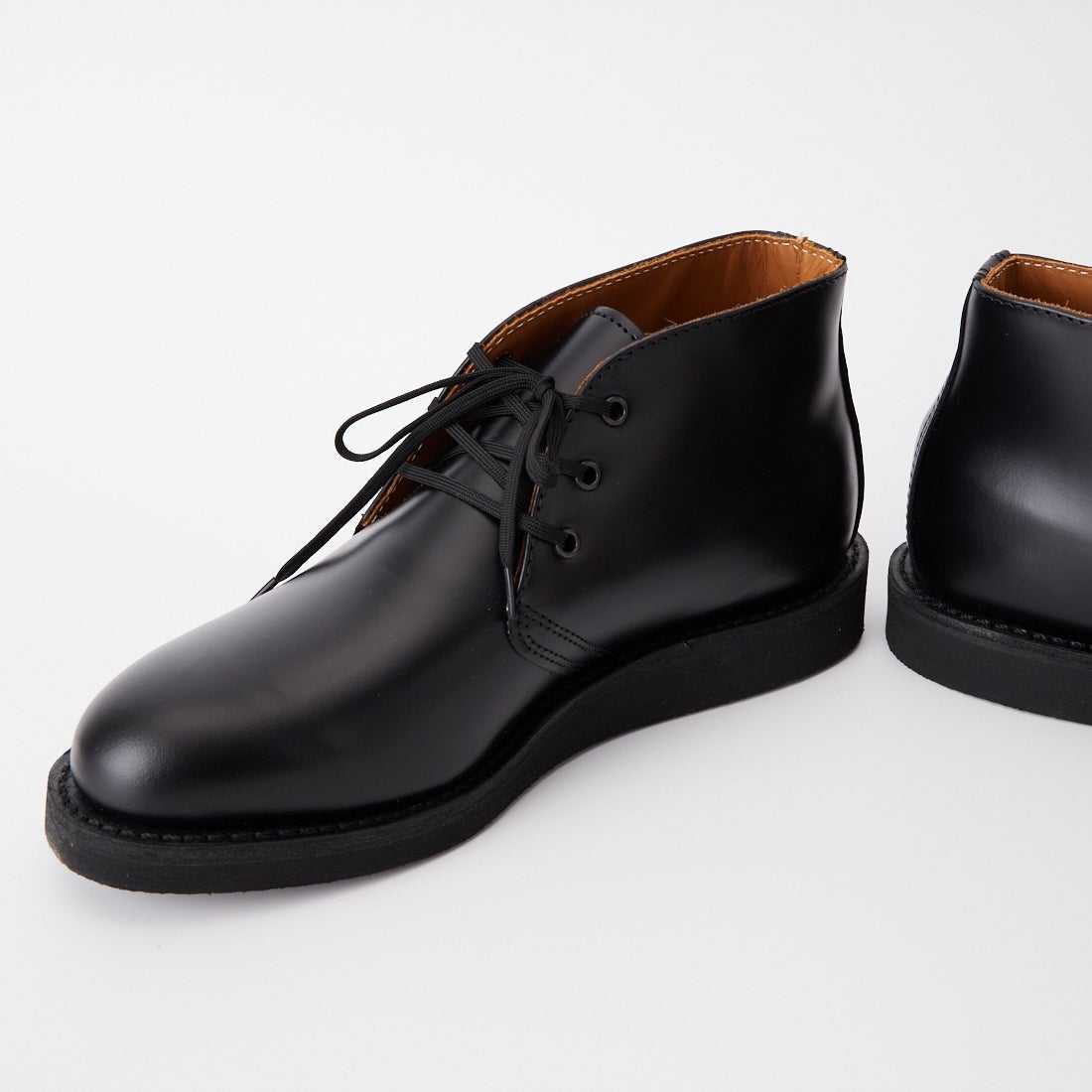 RED WING [レッドウィング] ポストマン チャッカ Dワイズ [9196] ﾌﾞﾗｯｸ