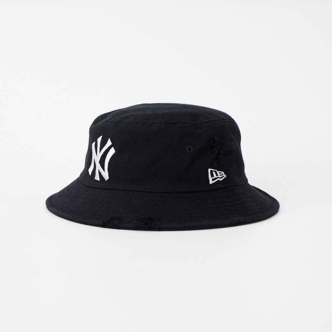 NEW ERA [ニューエラ] バケット01 MLBダメージハット ニューヨーク・ヤンキース [14744774] TWILL BLK