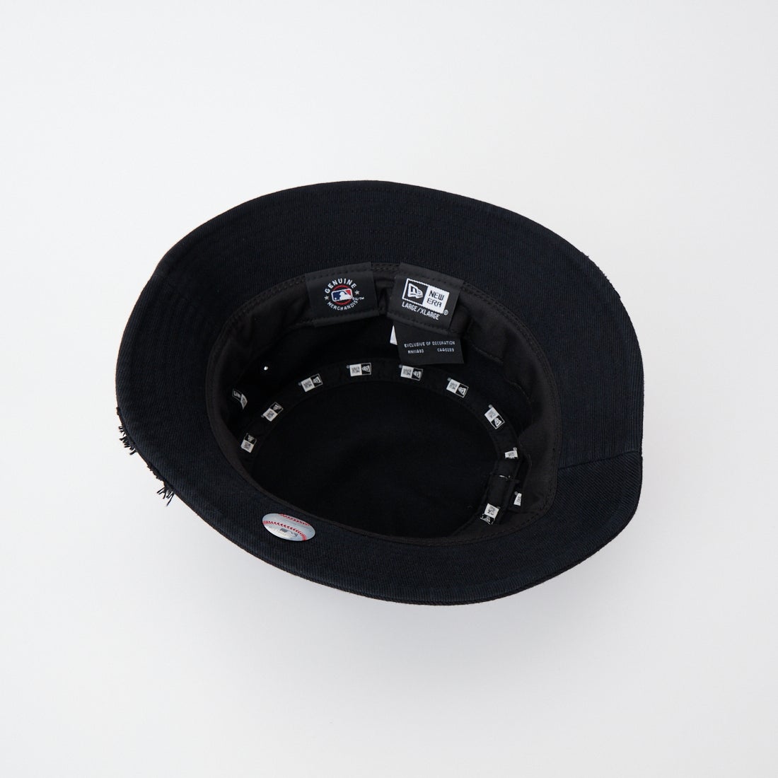NEW ERA [ニューエラ] バケット01 MLBダメージハット ニューヨーク・ヤンキース [14744774] TWILL BLK