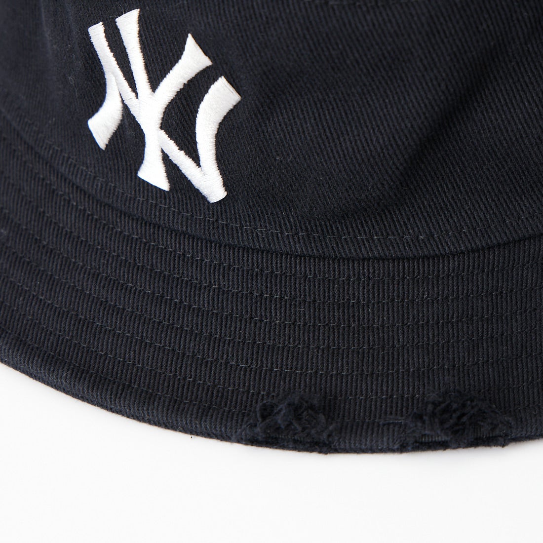 NEW ERA [ニューエラ] バケット01 MLBダメージハット ニューヨーク・ヤンキース [14744774] TWILL BLK