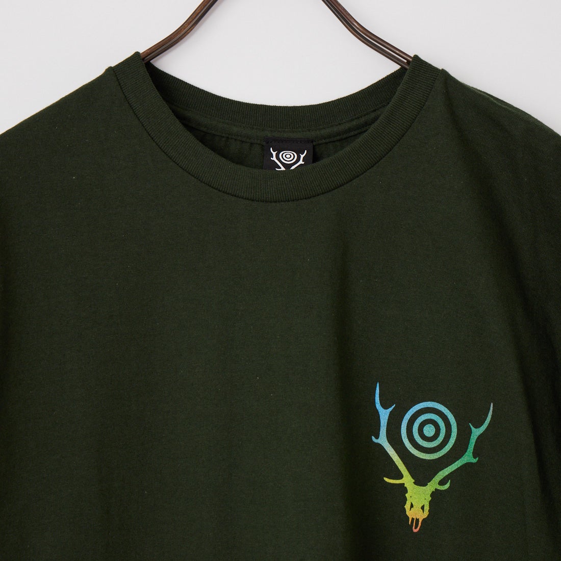 South2West8 [サウスツーウエストエイト] ショートスリーブクルーネックTシャツ [SX751] B D.GREEN