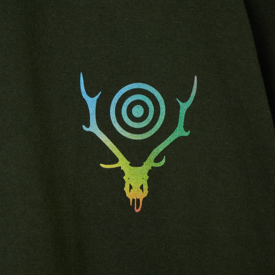 South2West8 [サウスツーウエストエイト] ショートスリーブクルーネックTシャツ [SX751] B D.GREEN