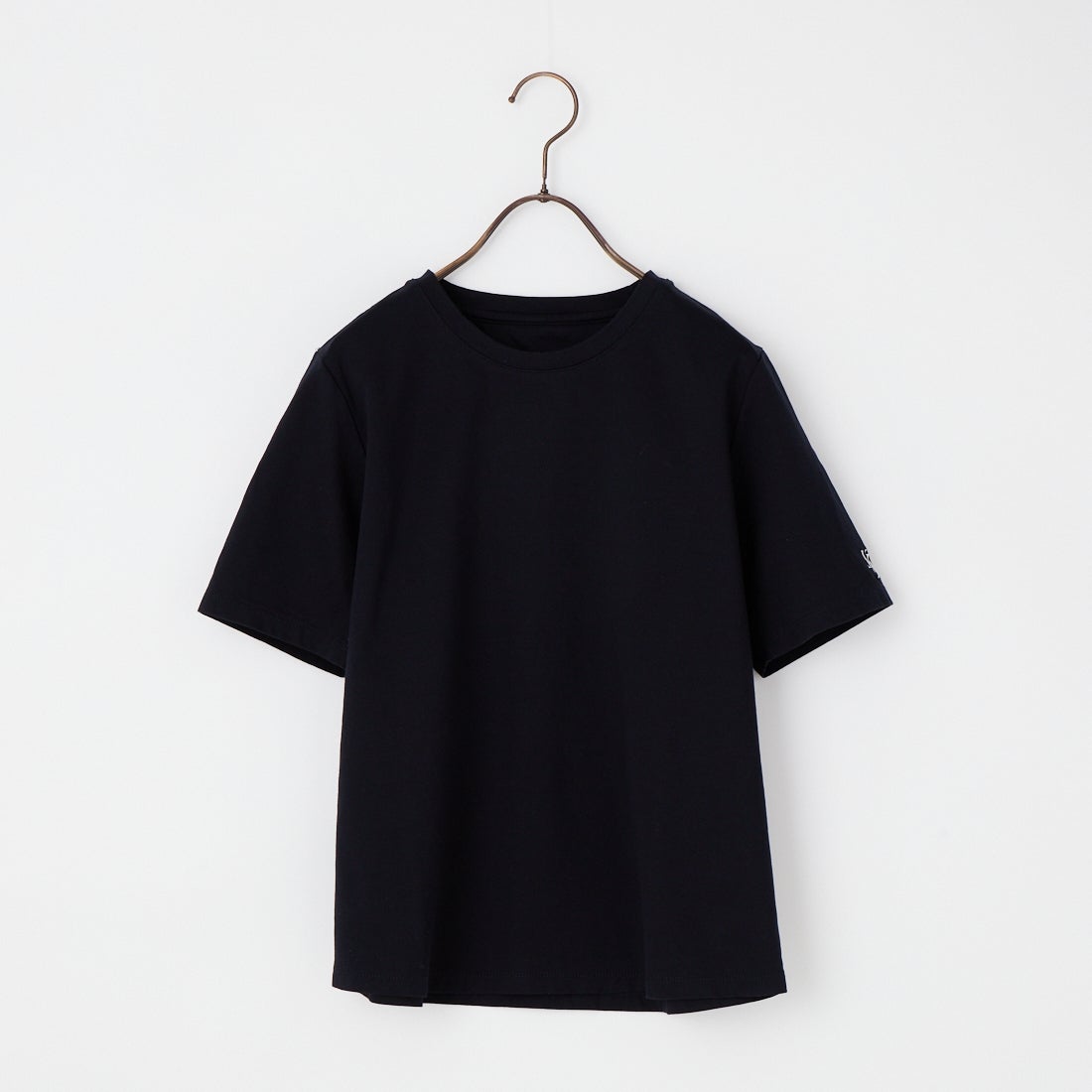 MICA&DEAL [マイカアンドディール] ワンポイント刺繍Tシャツ [0126109048] D/NAVY