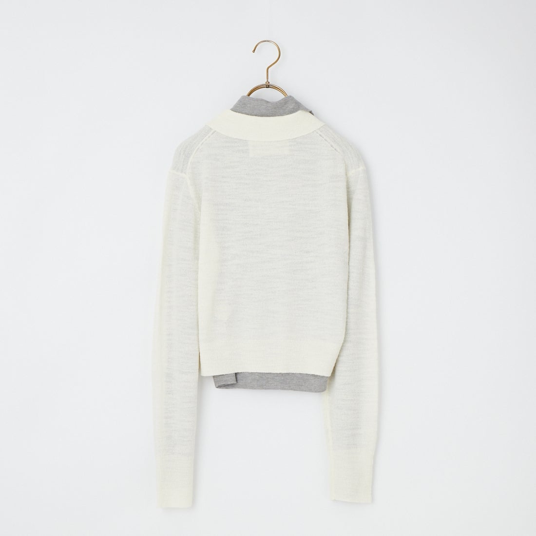 TODAYFUL [トゥデイフル] レイヤードポロニット [12610508] ECRU