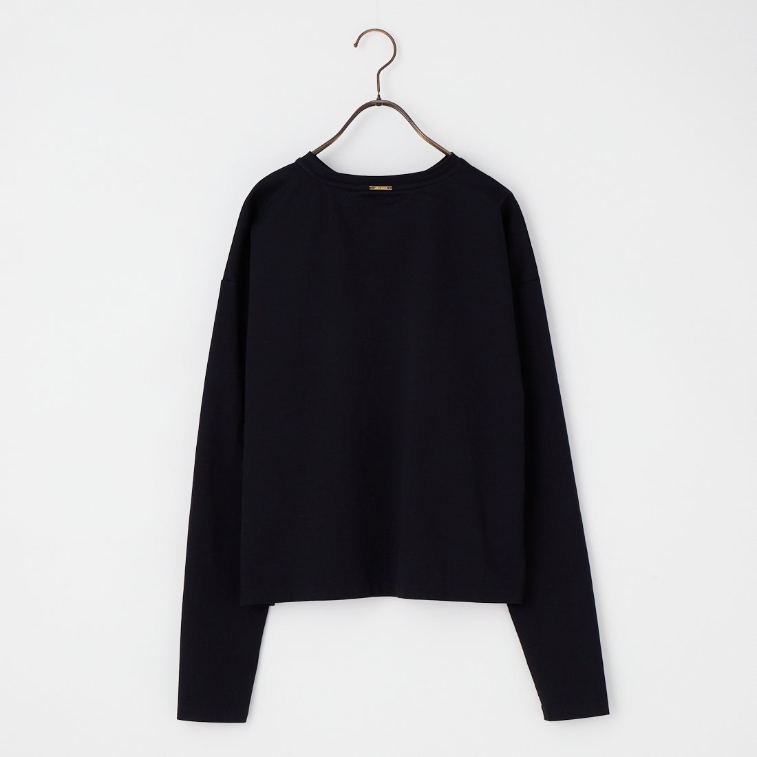 MICA&DEAL [マイカアンドディール] ワンポイント刺繍ロングTシャツ [0126109049] D/NAVY