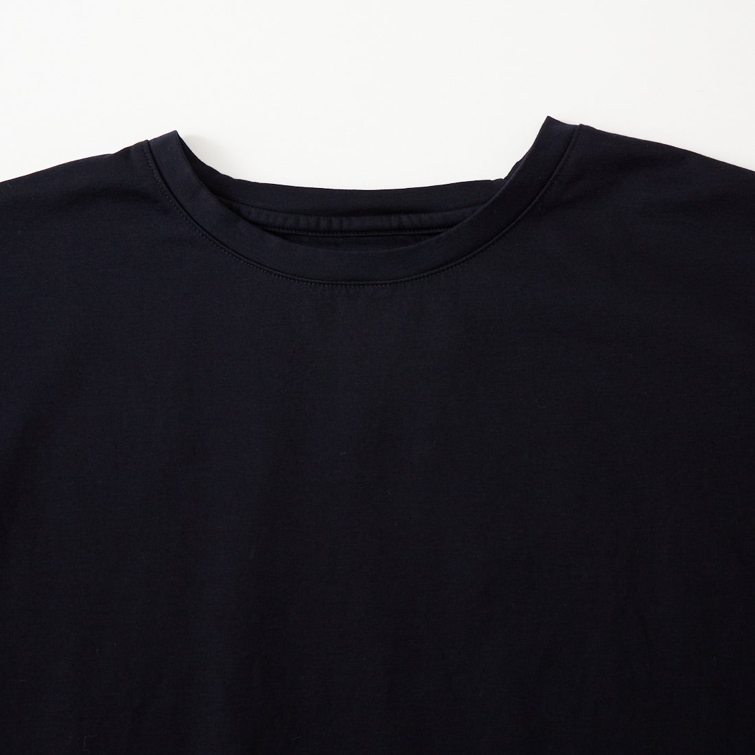 MICA&DEAL [マイカアンドディール] ワンポイント刺繍ロングTシャツ [0126109049] D/NAVY