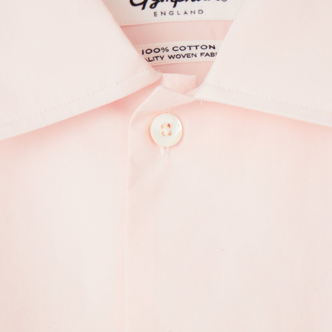 Gymphlex [ジムフレックス] コットンレギュラーカラー長袖チュニックシャツ [GY-B0365OGT] PINK