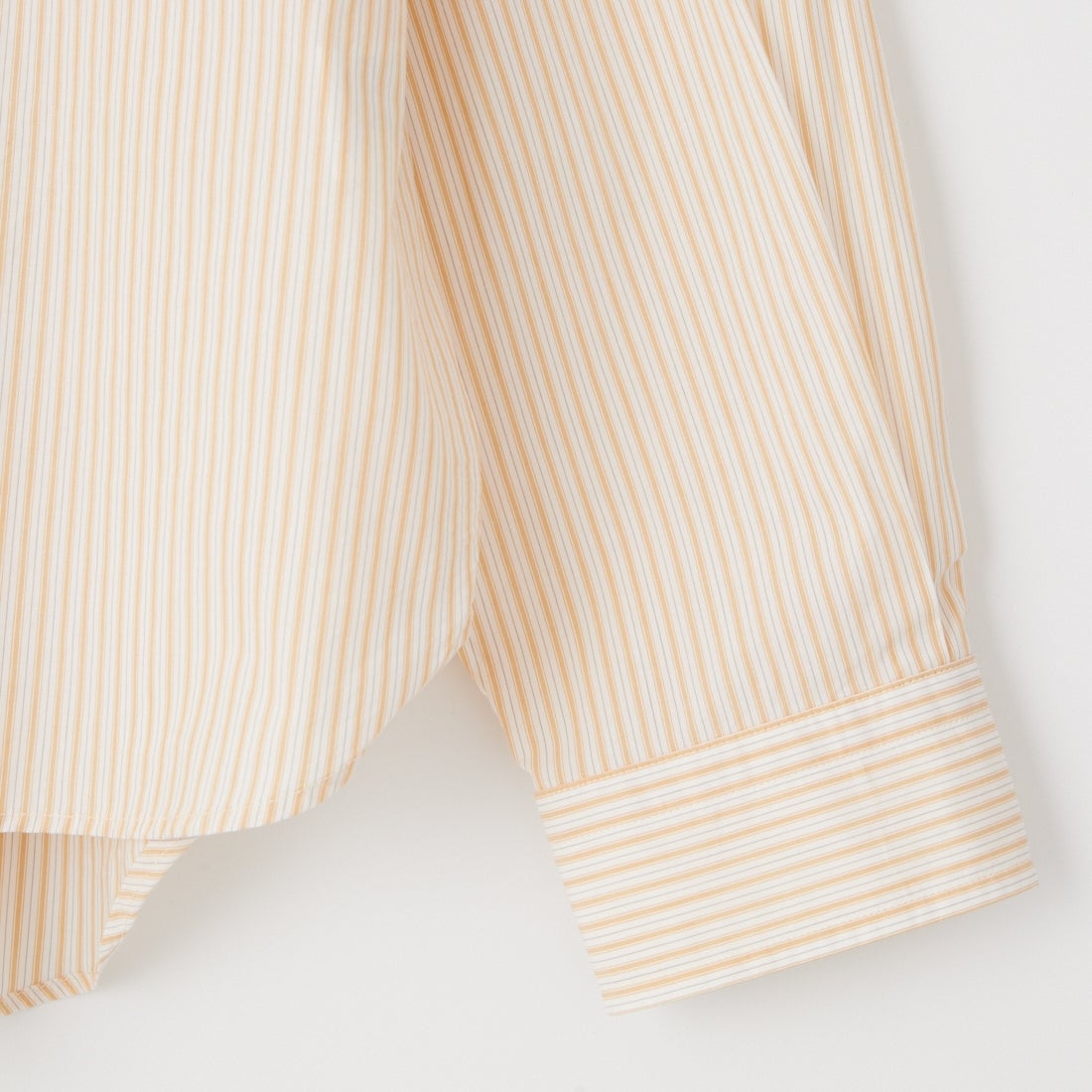 Gymphlex [ジムフレックス] コットンストライプ ショートボタンダウンシャツ [GY-B0198TRR] YEL/WH ST