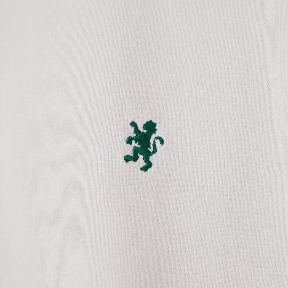 Gymphlex [ジムフレックス] ワンポイントロゴ刺繍 ショート丈Tシャツ [GY-C0539FLK] LT.GREY