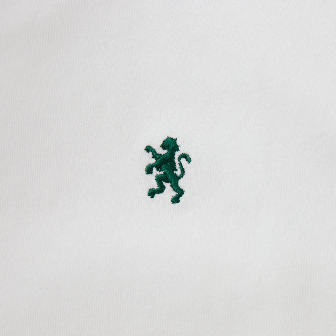 Gymphlex [ジムフレックス] ワンポイントロゴ刺繍 ショート丈Tシャツ [GY-C0539FLK] WHITE