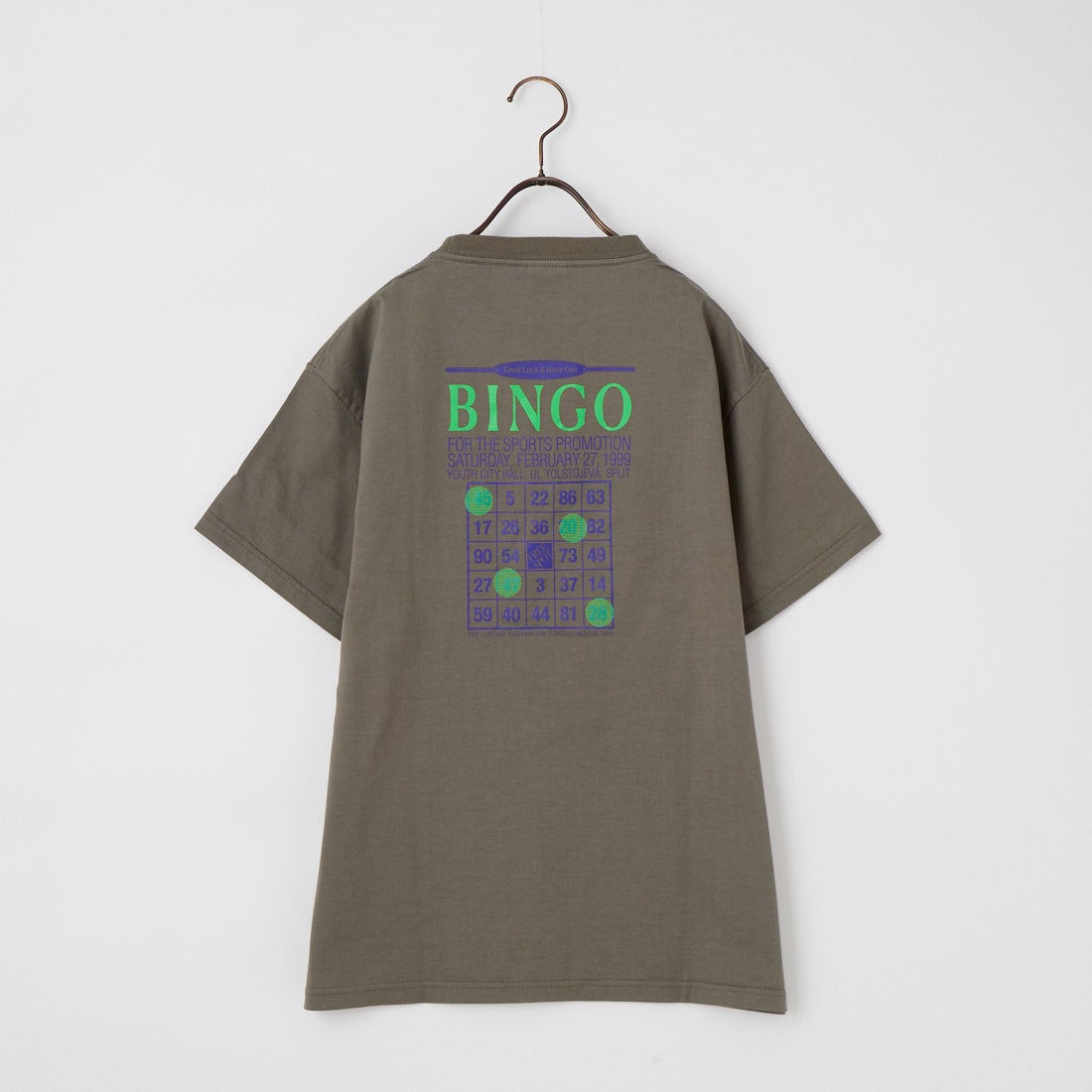 THE SHINZONE [ザ シンゾーン] ビンゴTシャツ [26SMSCU13] 06 GRAY