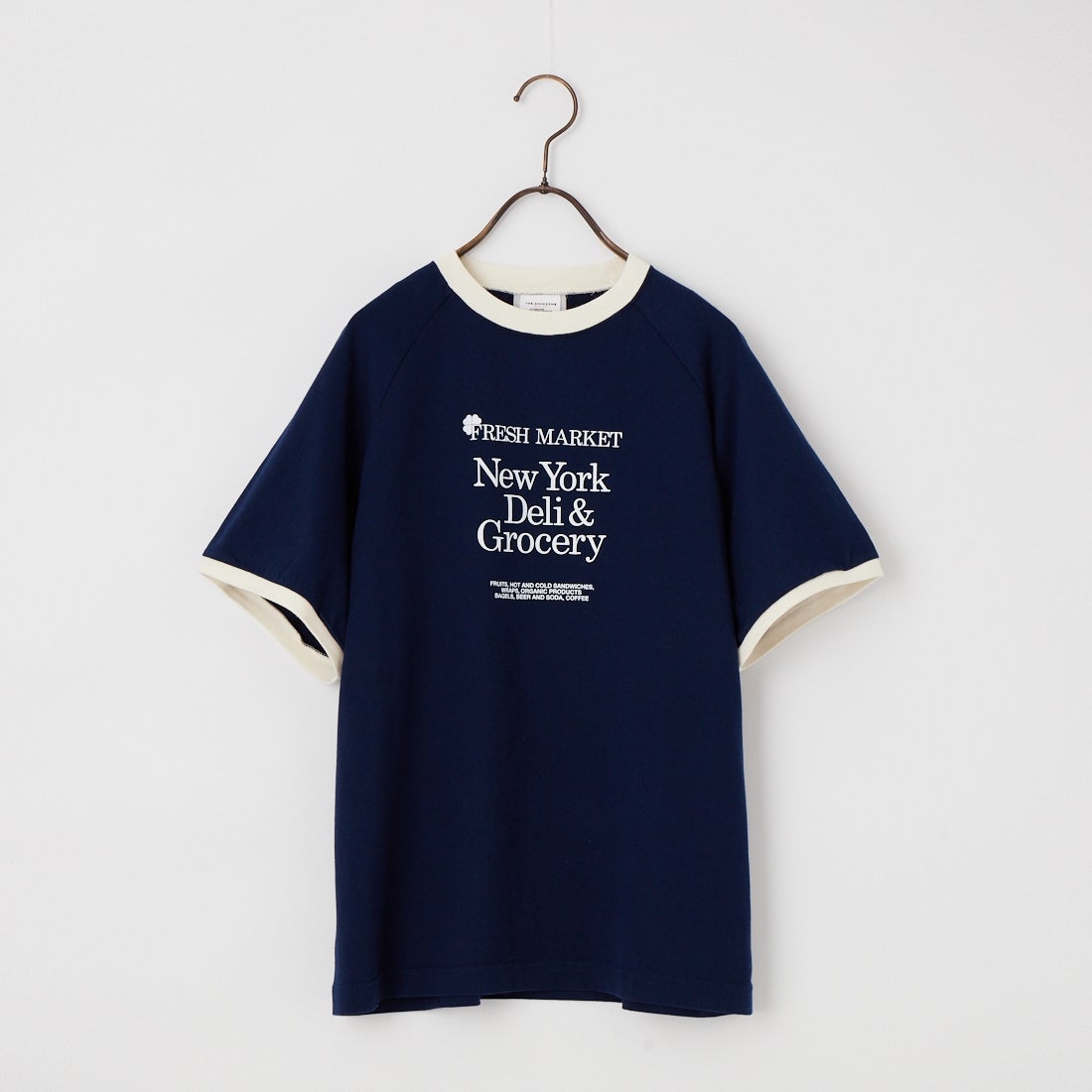 THE SHINZONE [ザ シンゾーン] フレッシュマーケットリンガーTシャツ [26SMSCU12] 85 NAVY