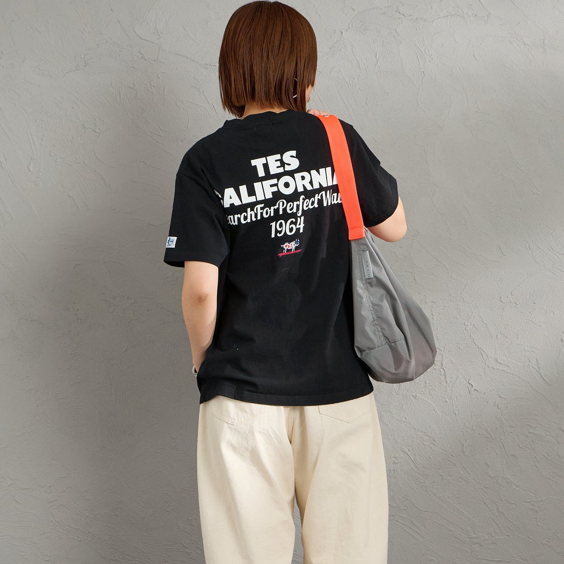 BLACK&&モデル身長：159cm 着用サイズ：S&&