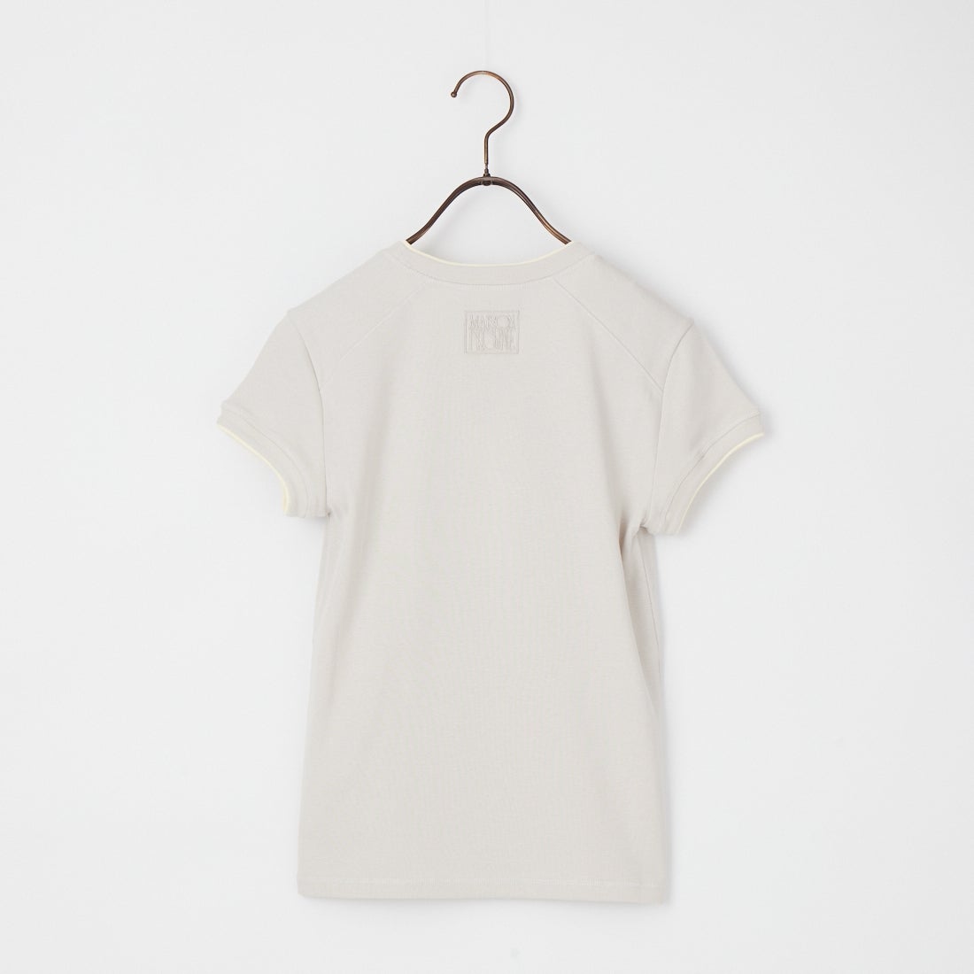 MAISON KITSUNE [メゾン キツネ] コントラストリブフィットTシャツ [QW00103KJ7035] 0436 URBAN