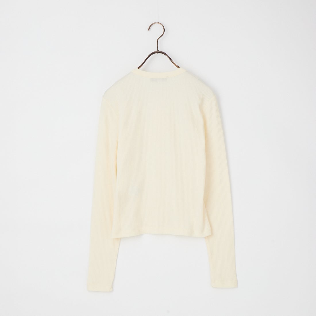 MAISON KITSUNE [メゾン キツネ] ベビーフォックス リブカーディガン [PW00512KJ0134] 0383 PURE