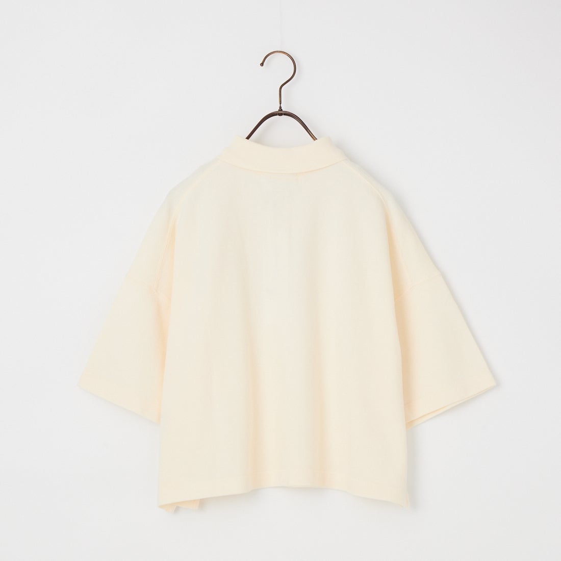 MAISON KITSUNE [メゾン キツネ] MAISON KITSUNE PARIS オーバーサイズポロシャツ [QW00201KP0001] 0063 NOBLE