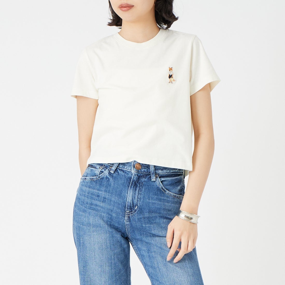 MAISON KITSUNE [メゾン キツネ] ドレスドフォックスベビーTシャツ