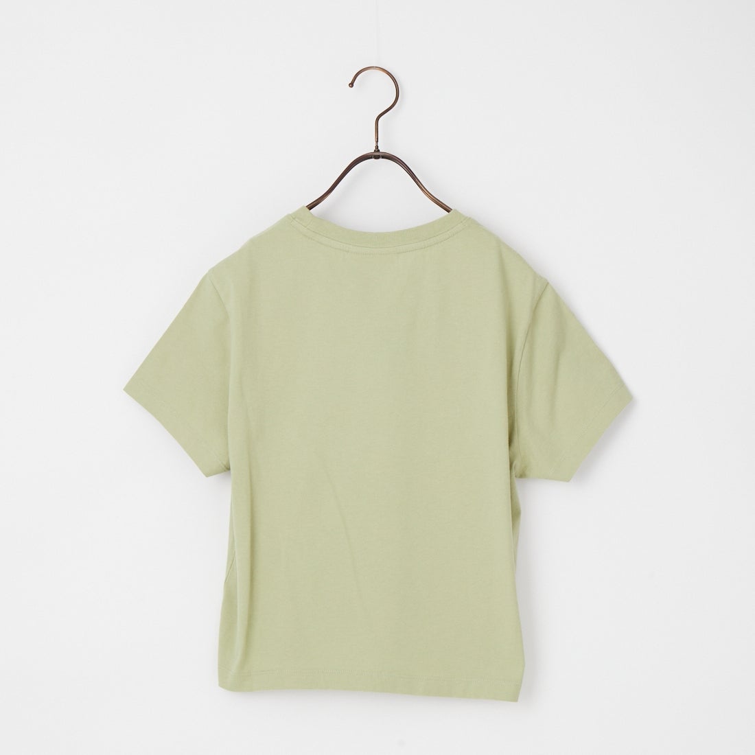 MAISON KITSUNE [メゾン キツネ] ドレスドフォックスベビーTシャツ [QW00113KJ7026] 0451 DUSTY