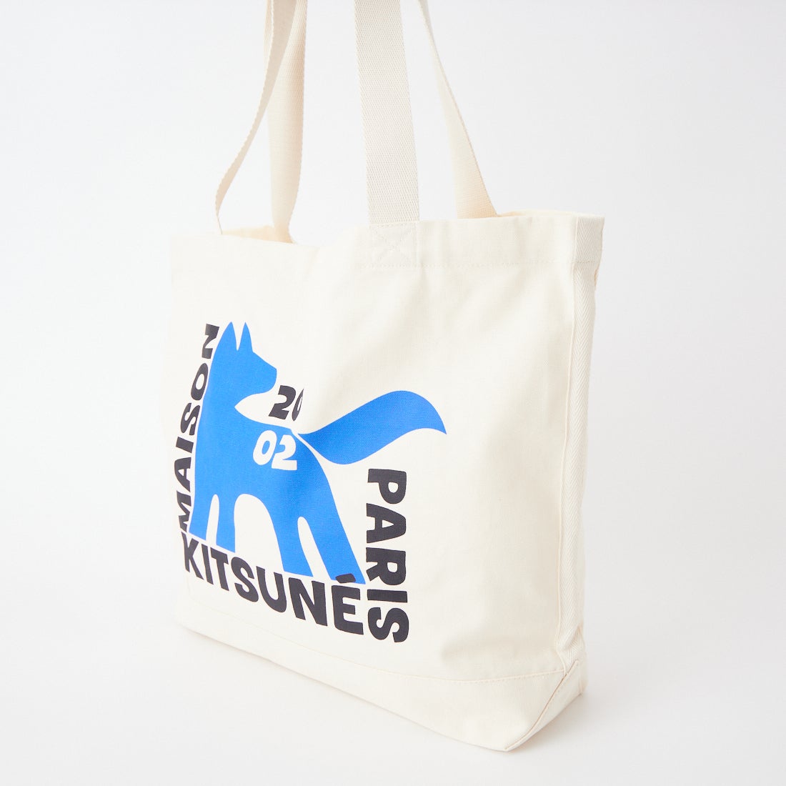 MAISON KITSUNE [メゾン キツネ] ギャラリーフォックストートバッグ [QU05110WW9042] P700 ECRU