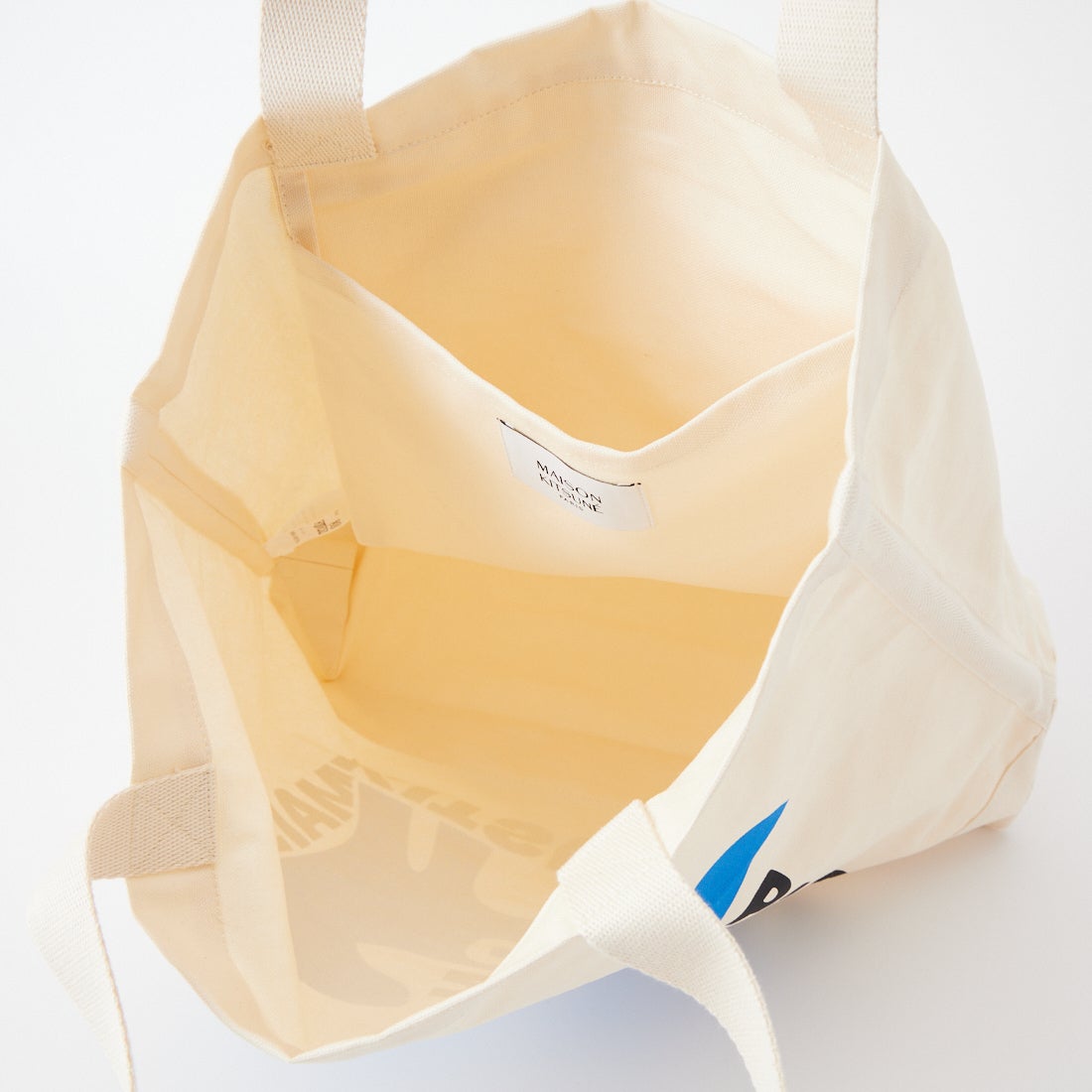 MAISON KITSUNE [メゾン キツネ] ギャラリーフォックストートバッグ [QU05110WW9042] P700 ECRU