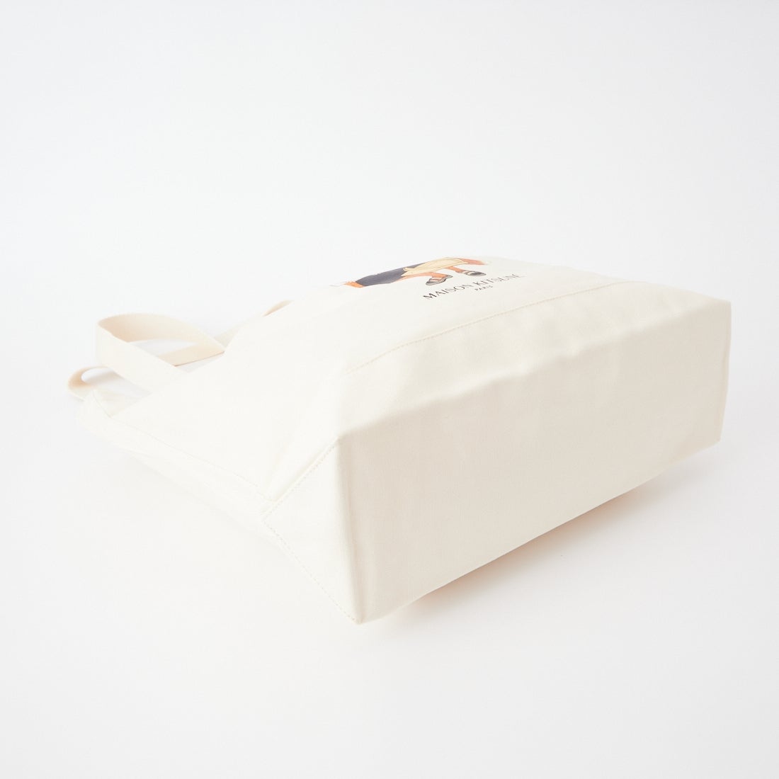 MAISON KITSUNE [メゾン キツネ] ドレスドフォックストートバッグ [QU05108WW9042] P700 ECRU