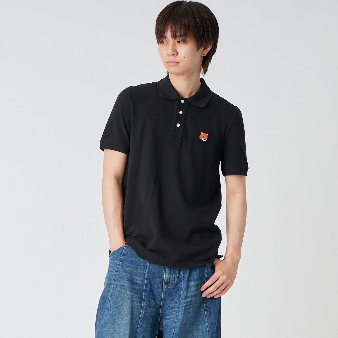 P199 BLACK&&モデル身長：177cm 着用サイズ：S&&