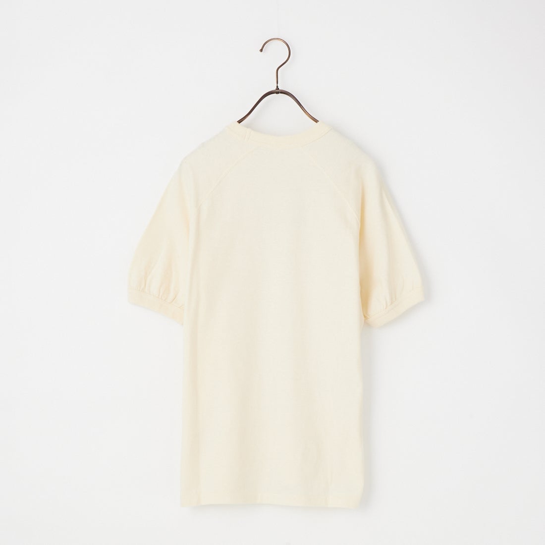 SOPHIE TALKS ABOUT THE WEATHER [ソフィートークスアバウトザウェザー] VネックリンガーTシャツ [COM-26S-CU06] IVORY