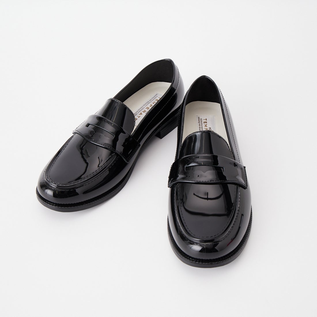 TEMPERATE [テンパレイト] コインローファー [EATHAN] BLACK