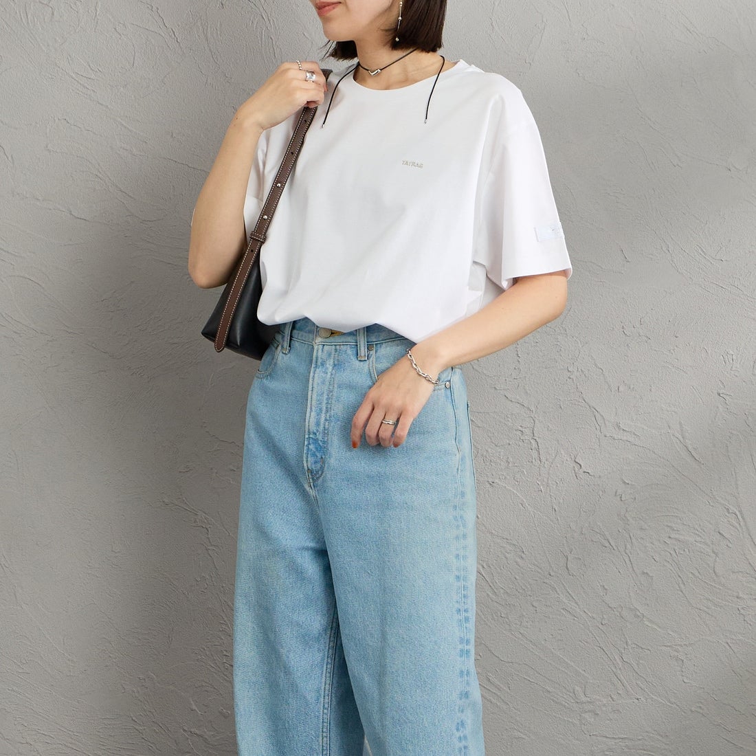 WHITE&&モデル身長：160cm 着用サイズ：1&&