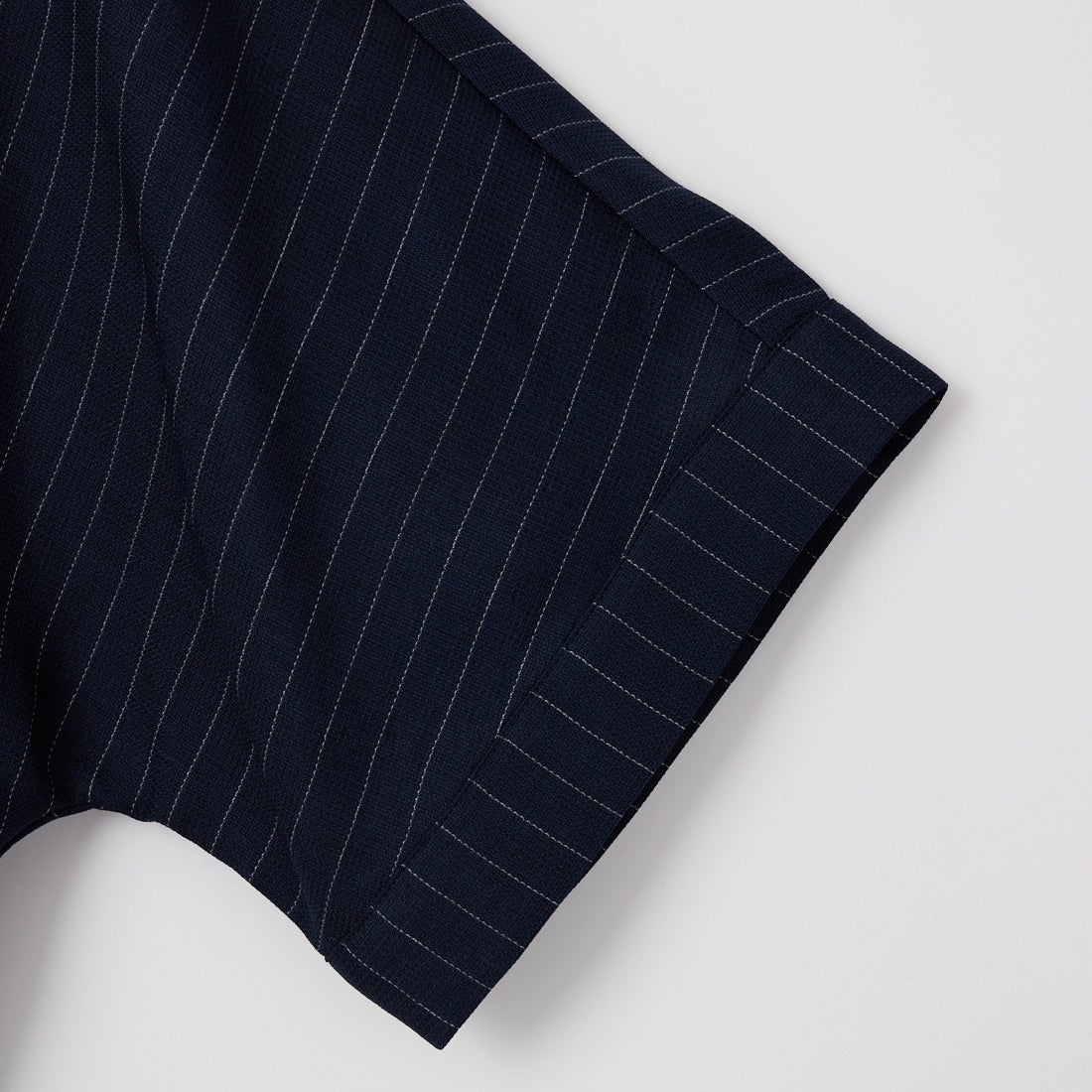 USINE [ユジーヌ] リネンライクショートスリーブジャケット [21267058] 076 ﾈｲﾋﾞｰS