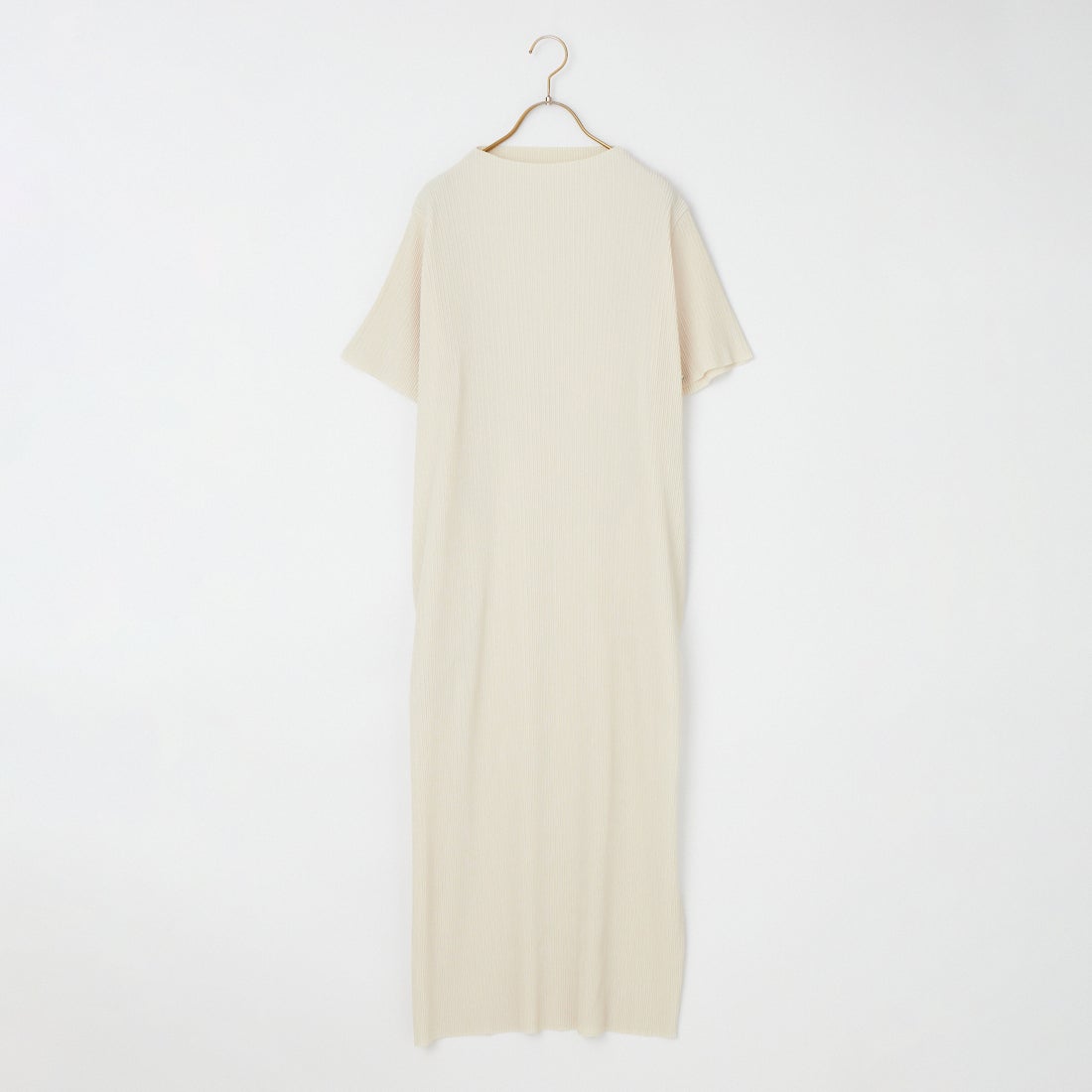 USINE [ユジーヌ] プリーツマキシワンピース [IN4-OP-6] OFF WHITE