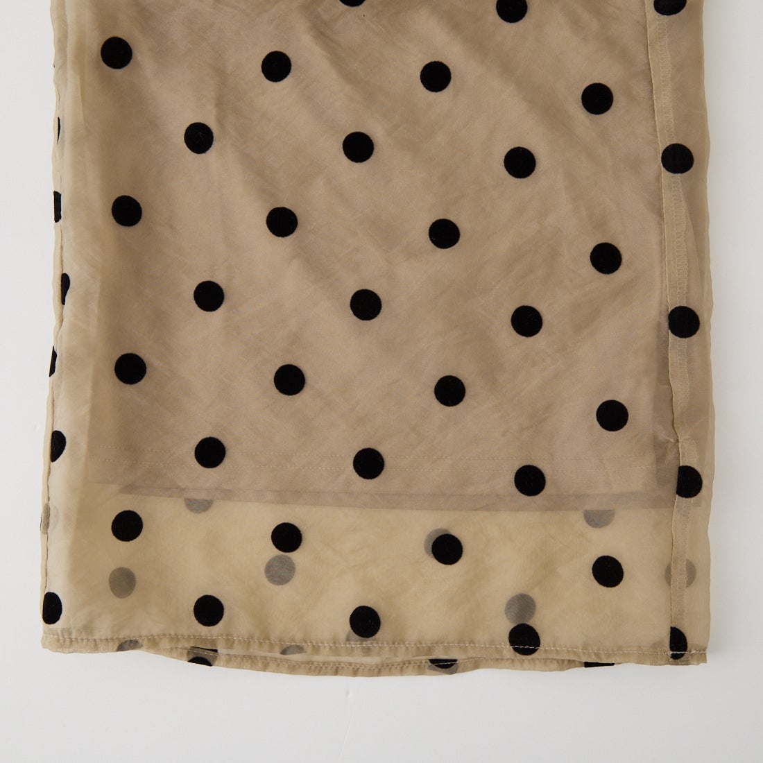 Jf Ready Made [ジェイエフレディメイド] オーガンジードットパンツ [8565640-01] 61 ﾍﾞｰｼﾞｭ