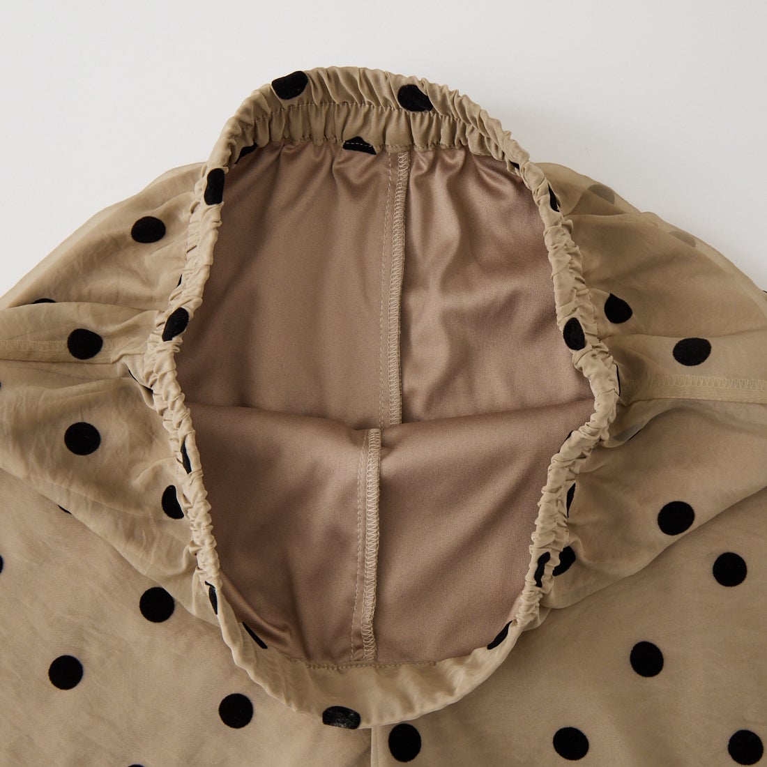 Jf Ready Made [ジェイエフレディメイド] オーガンジードットパンツ [8565640-01] 61 ﾍﾞｰｼﾞｭ